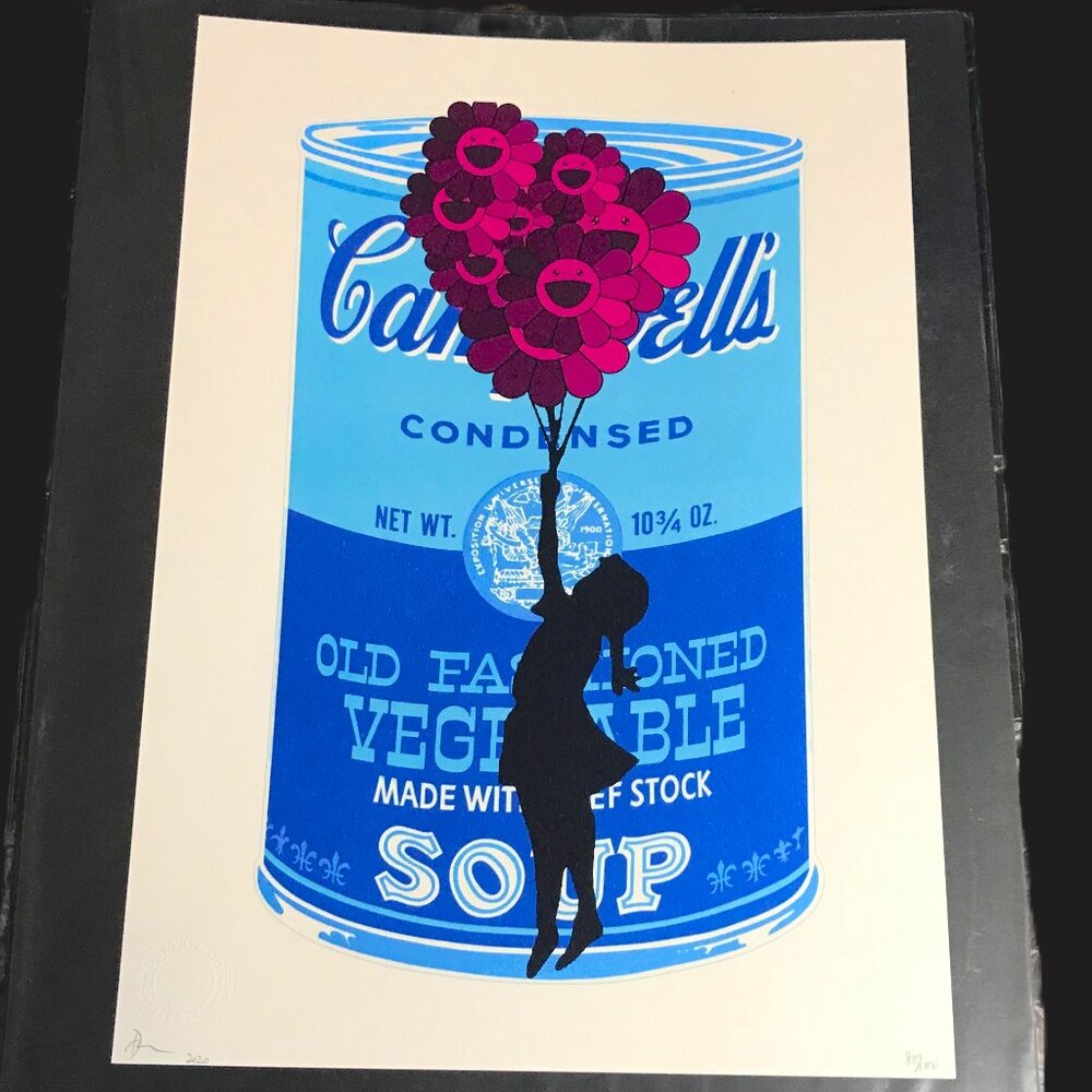 Death NYC - Banksy - Warhol - Murakami - Ltd Ed of 100 - Original Signed Print